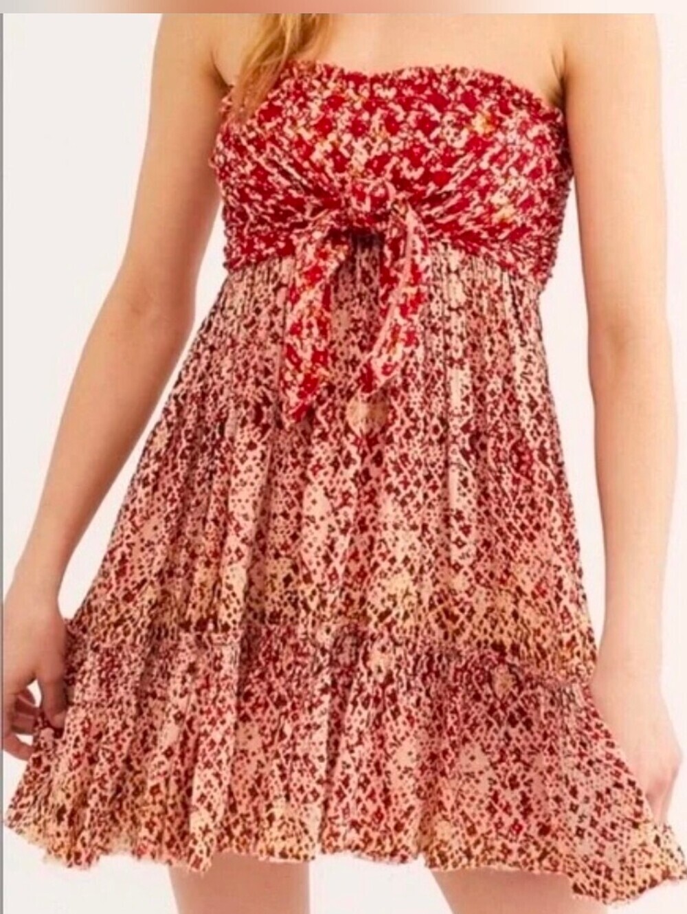 Free People " One Bali Nights" Tube Dress. Size Medium